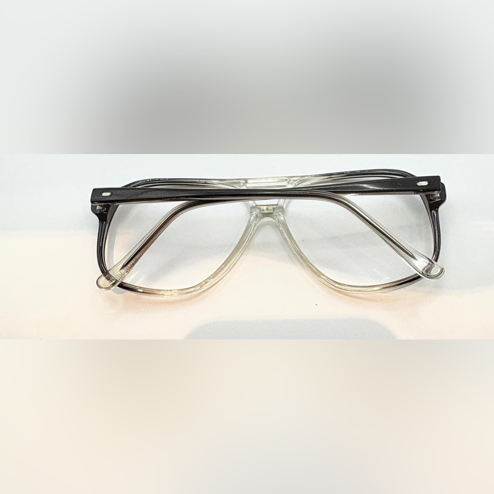 Kennedy Gray Translucent Pilot Sunglasses Frames Only - Picture 4 of 8